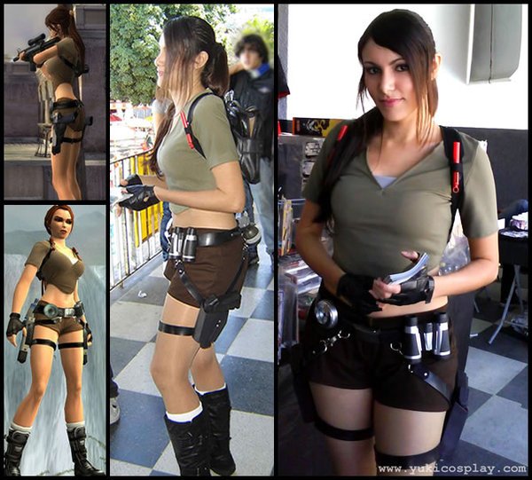 Lara Croft Cosplayer Pics